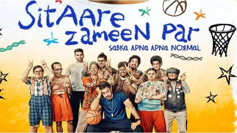 Sitaare Zameen Par : Amir Khan play role of coach a differently abled children In this Emotional Sports Drama