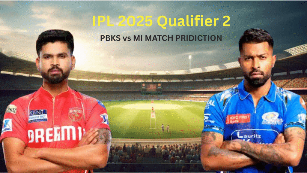 PBKS vs MI, IPL 2025 Qualifier 2