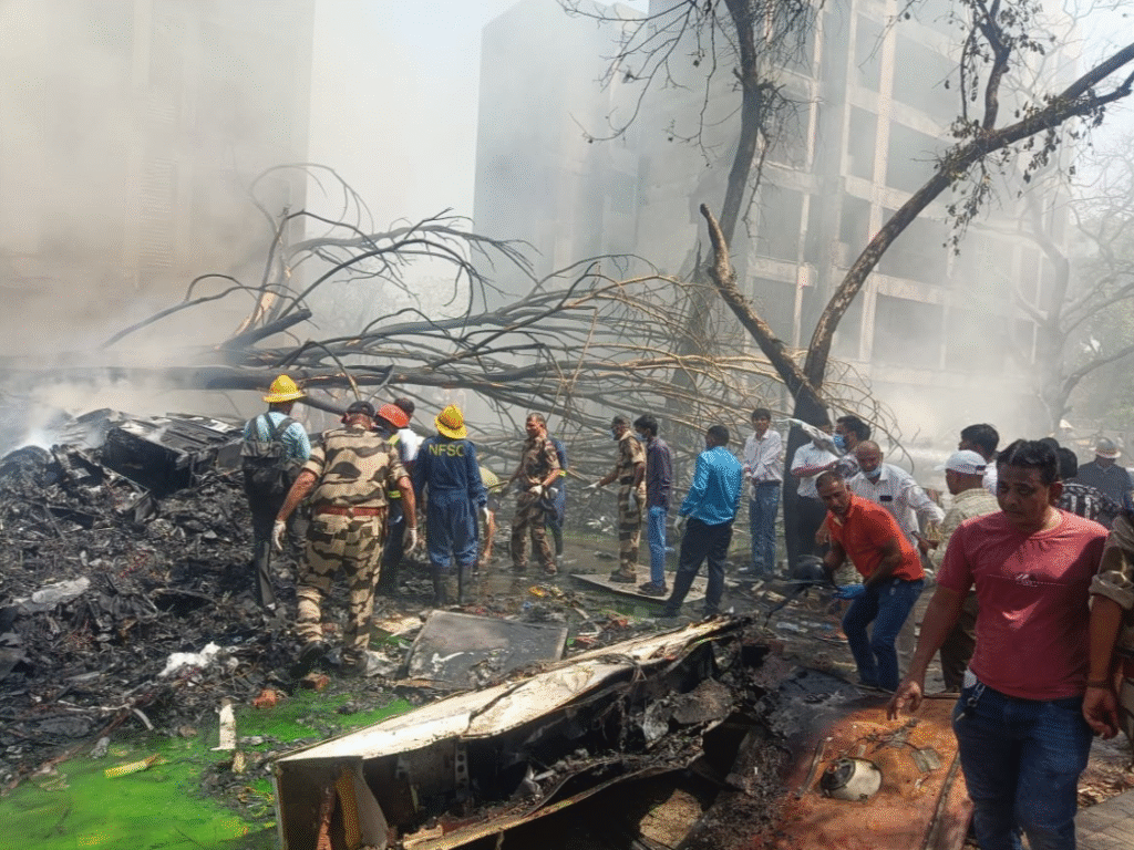 Air India Tragedy: Ahmedabad Plane Crash Leaves 242 Onboard Feared Dead, PM Modi ‘Stunned and Saddened’
