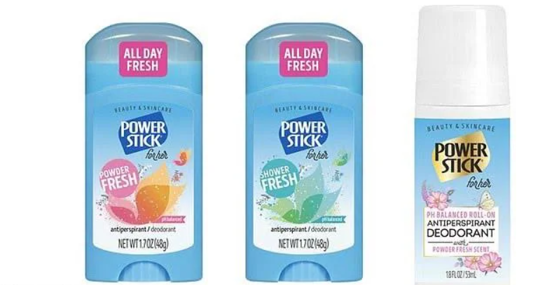 FDA Proactively Recalls 67,000+ Cases of Power Stick Deodorant to Protect Consumer Safety