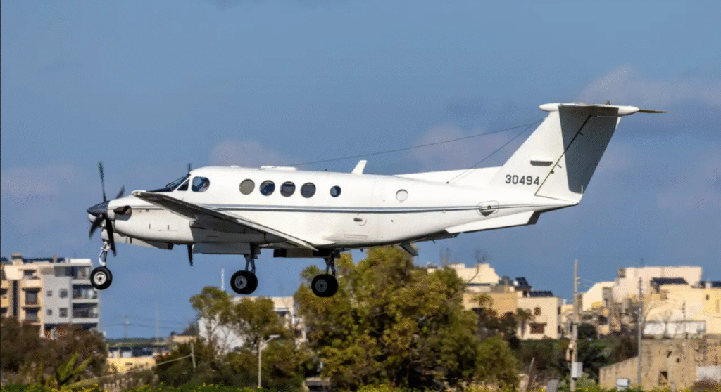 London Plane Crash Updates : Beech B200 Super King Air Goes Down in Flames