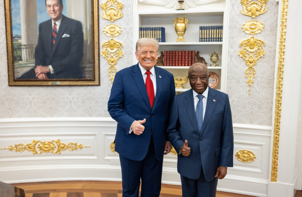 Trump Surprised by Liberian President's English Skills, Despite English Being Official Language