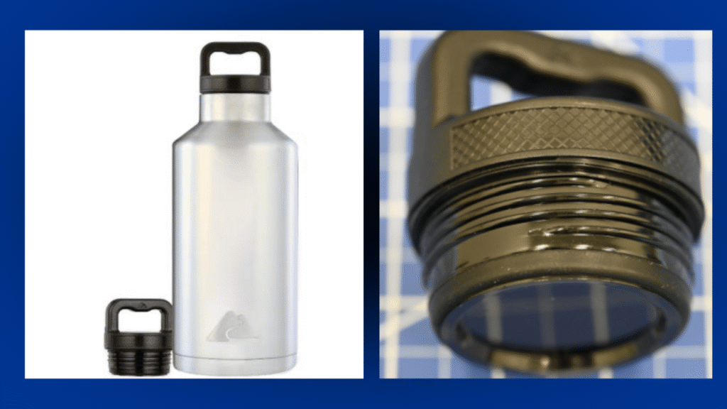 Walmart Recalls Ozark Trail 64 oz Water Bottles Over Laceration and Impact Risks