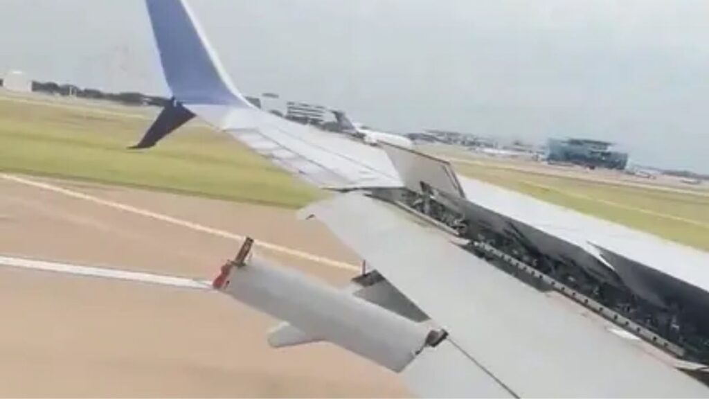 Emergency in the Sky: Delta Airlines plane 737 Loses Part of Wing During Flight