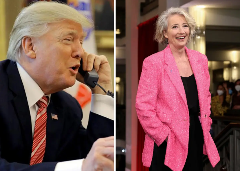 Emma Thompson Opens Up About Trump’s Unexpected Date Proposal