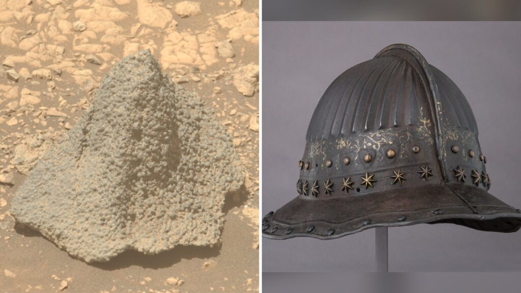 Helmet on Mars? NASA’s Perseverance Unveils Strange Rock Formation