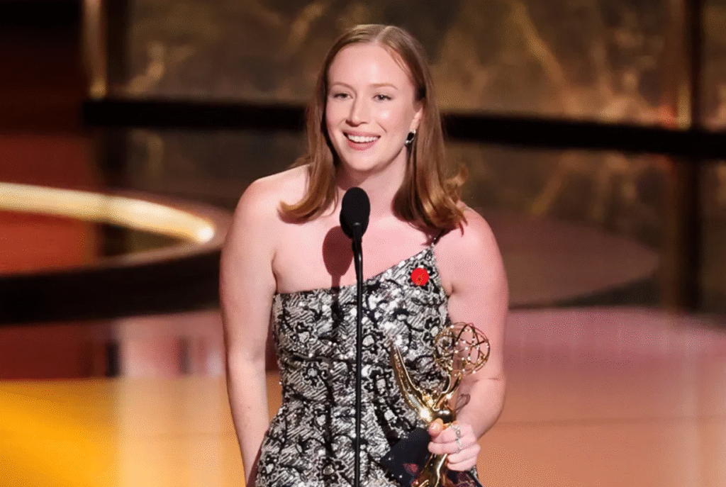 Hannah Einbinder Says ‘Go Birds, F— ICE and Free Palestine’ After Winning Her First Emmy