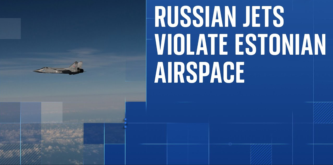 NATO intercepts 3 Russian jets over Estonia’s airspace