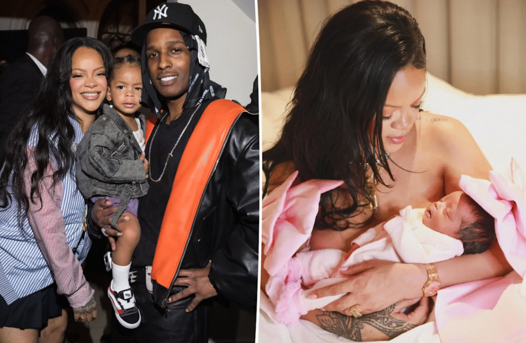 Rihanna gives birth to third child with A$AP Rocky