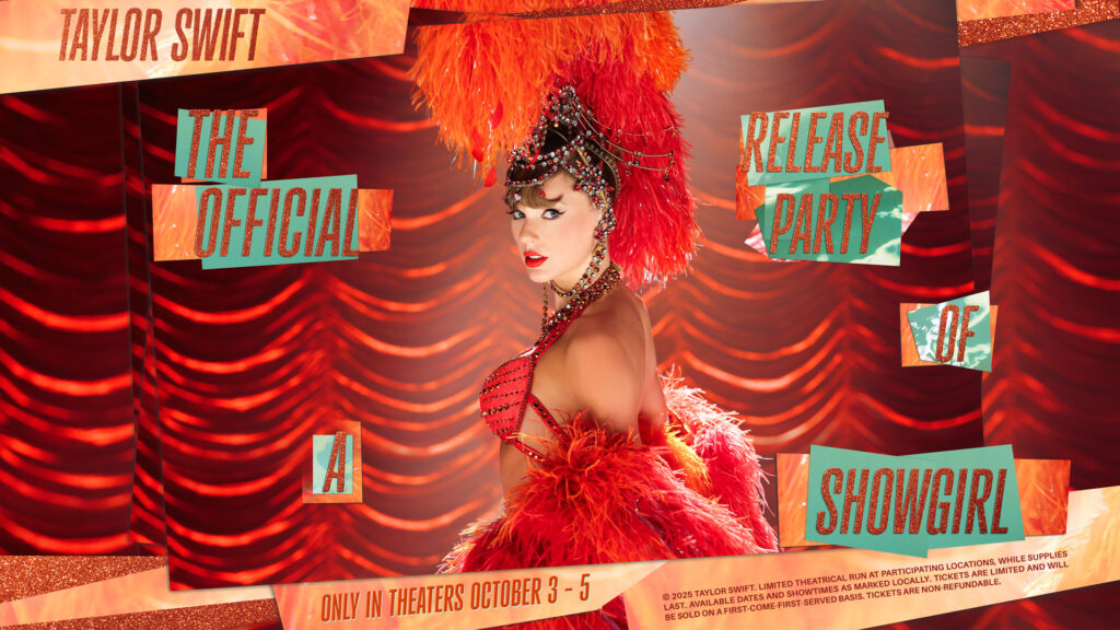 Taylor Swift Brings ‘The Official Release Party Of A Showgirl’ To Theatres In October