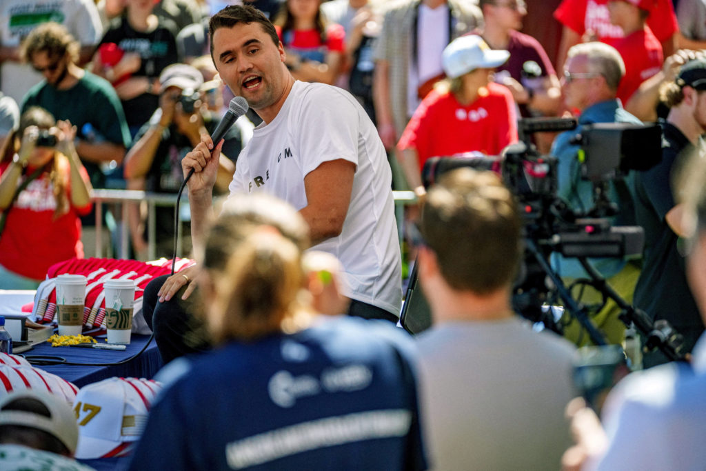 The Murder of Charlie Kirk at Utah Valley University event