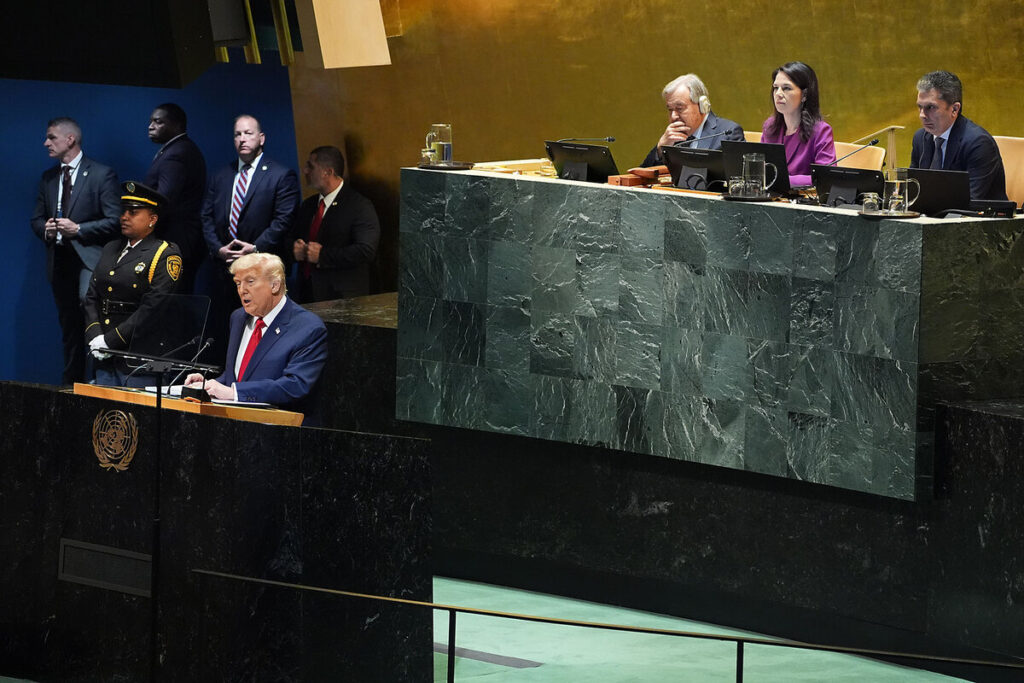 Trump’s UN Speech Sparks Debate on U.S. Role in the World Order